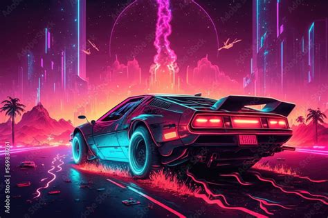  Neon FM:  A Synthwave Symphony of Rhythm and Retro Futurism!