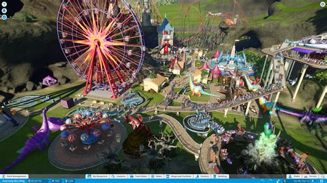 Planet Coaster、想像を自由に広げる壮大なテーマパーク建設シミュレーション！